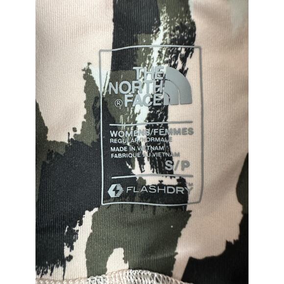 The North Face Pants Womens Small Pink Camo FlashDry Leggings Capri NF0A3F3V - Picture 8 of 14